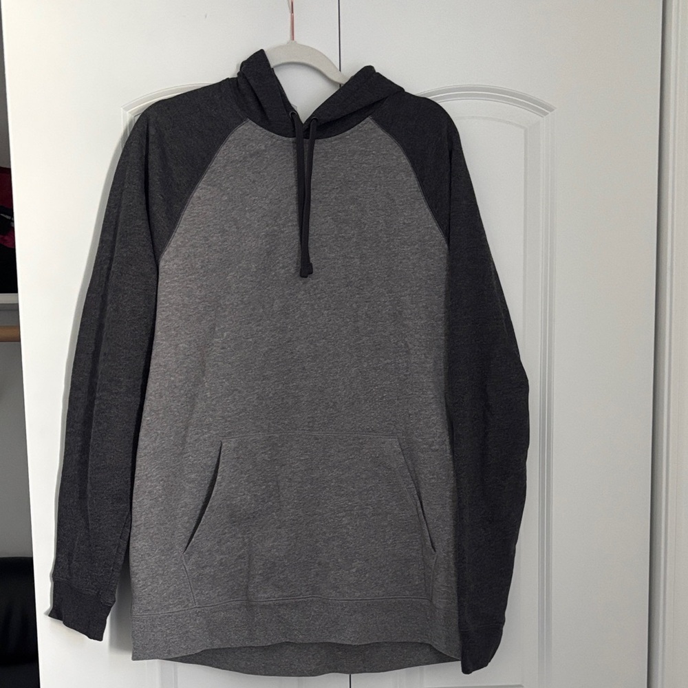 Grey Hoodie Two-toned